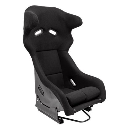 Sportstoel 'ER-GT78' - Zwart - Vaste polyester rugleuning - incl. sledes